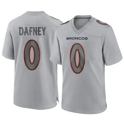 Men's Dominique Dafney Denver Broncos Atmosphere Fashion Jersey - Gray Game