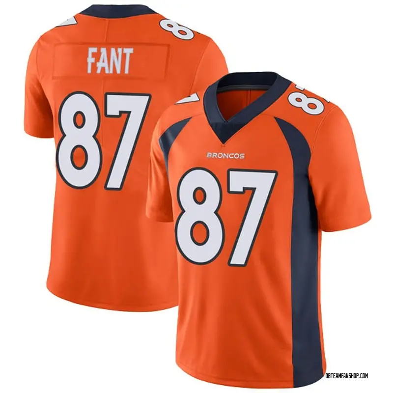 Men�s Noah Fant Denver Broncos Team Color Vapor