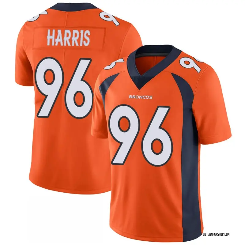 Men�s Shelby Harris Denver Broncos 100th Vapor Jersey