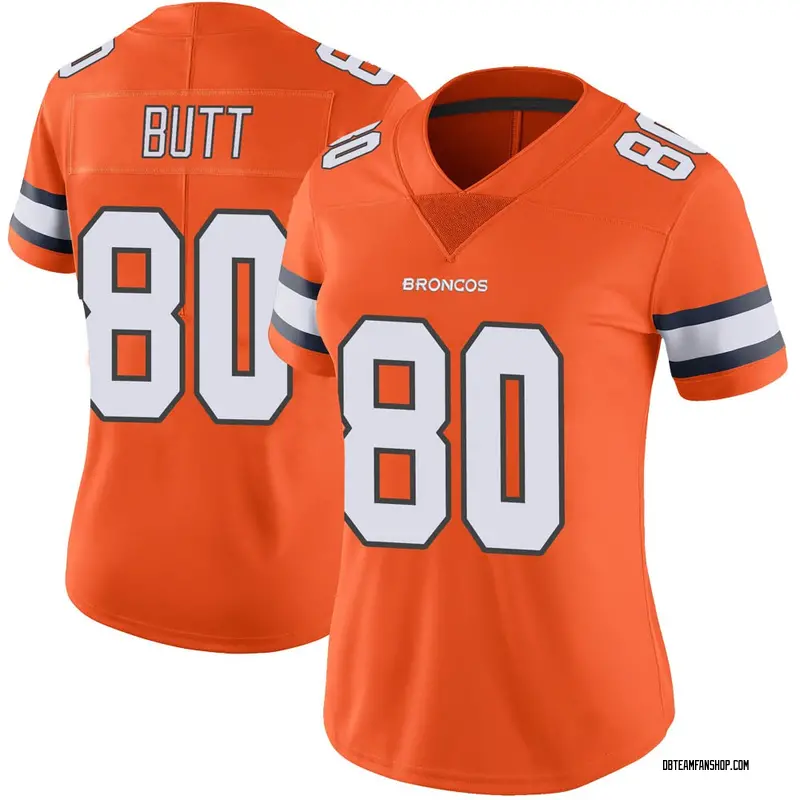 orange broncos jersey