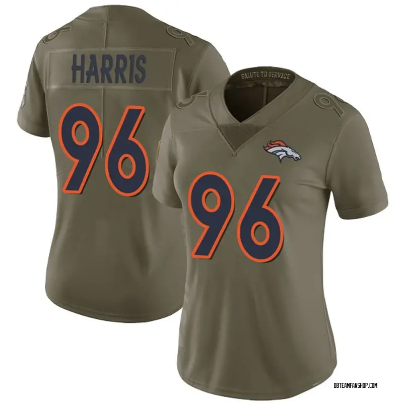 Women�s Shelby Harris Denver Broncos 2017 Salute to