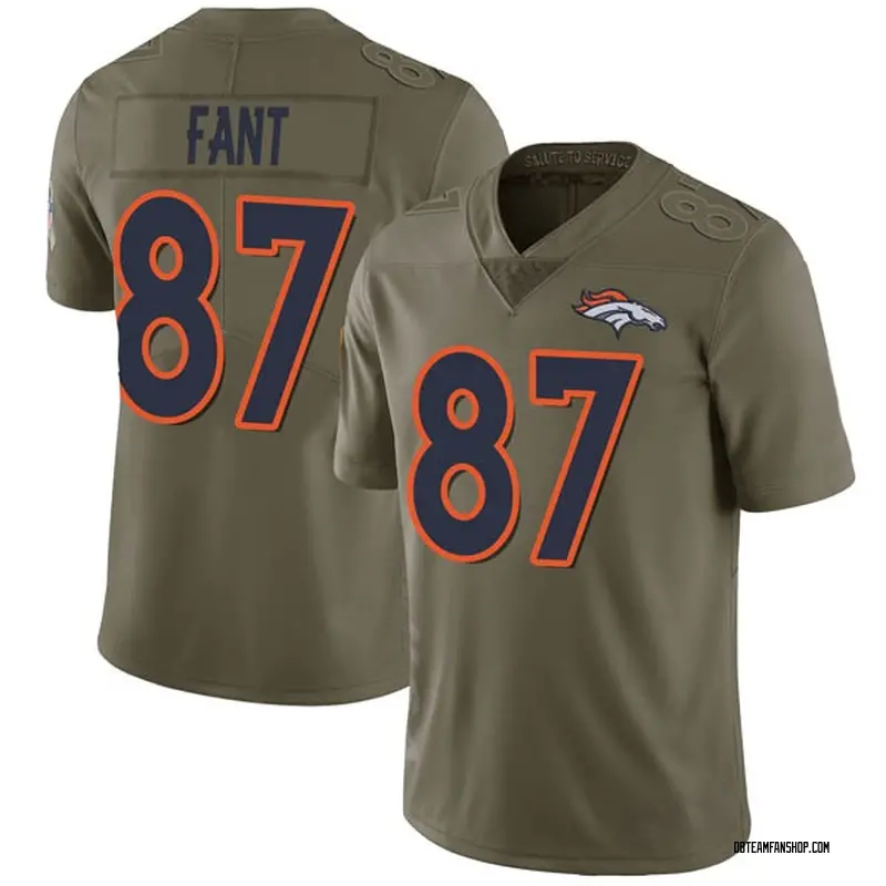 Youth Noah Fant Denver Broncos 2017 Salute to Service