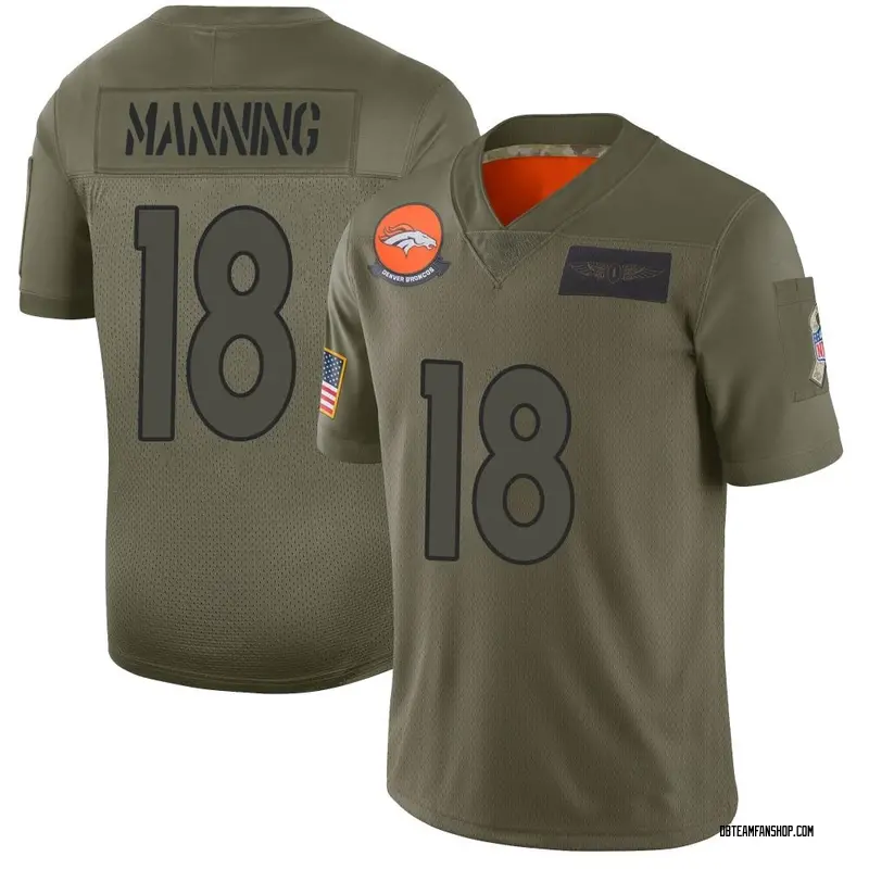 peyton manning salute to service jersey